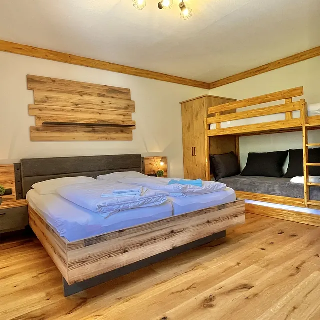 Appartement „Blick-Hauser-Kaibling“ schlafzimmer 1